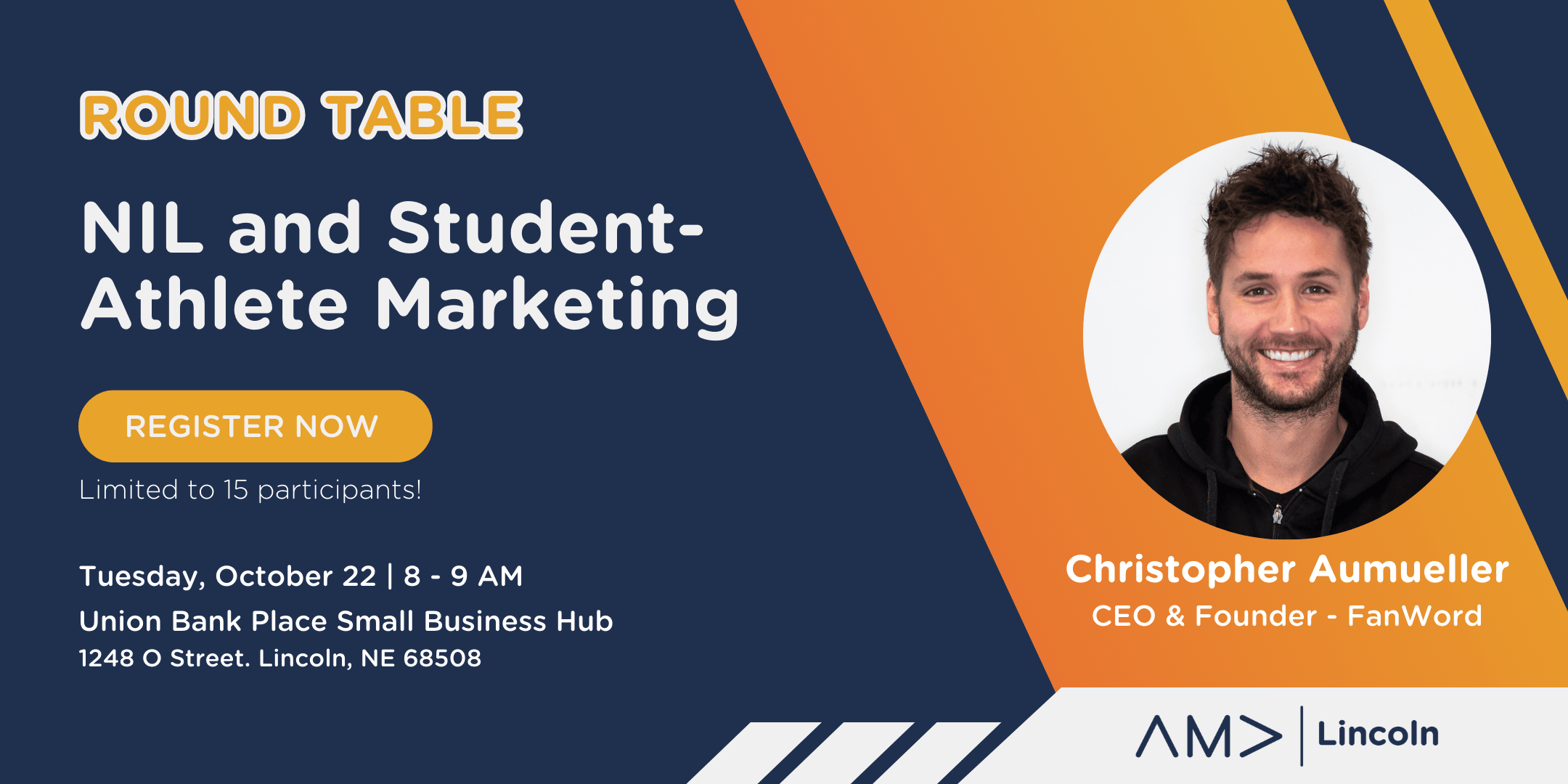 Round Table - NIL and Student-Athlete Marketing with Chris Aumueller